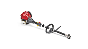 3/4 front side view of Honda VersAttach Powerhead on white space.   